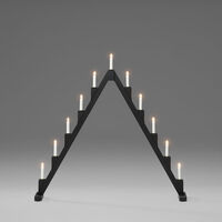 Candlestick foldable, 11 bulbs