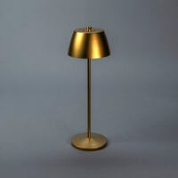 Èze bordslampa Matt Guld USB