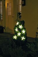 Star curtain with 7 LED