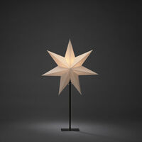 Stand Paper Star Greige 65cm