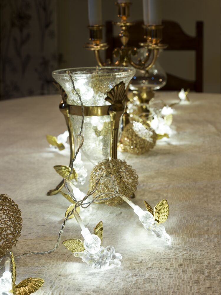 Light set, plastic angles, LED