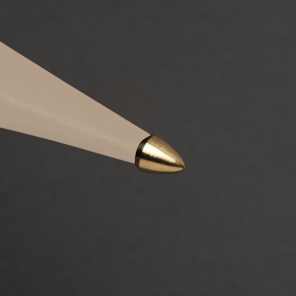 Pappersstjärna greige 60 cm