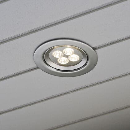 Recessed high power LED