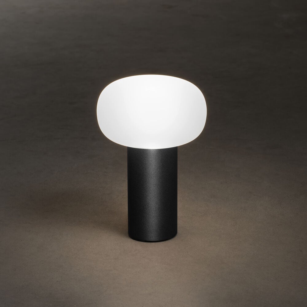 Antibes bordslampa svart USB