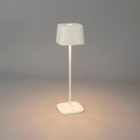 Capri table lamp usb white