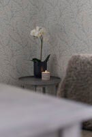 B/O cement candle light LED