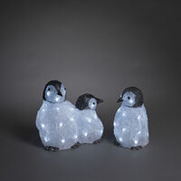 Acrylic Penguin Family 48 LED