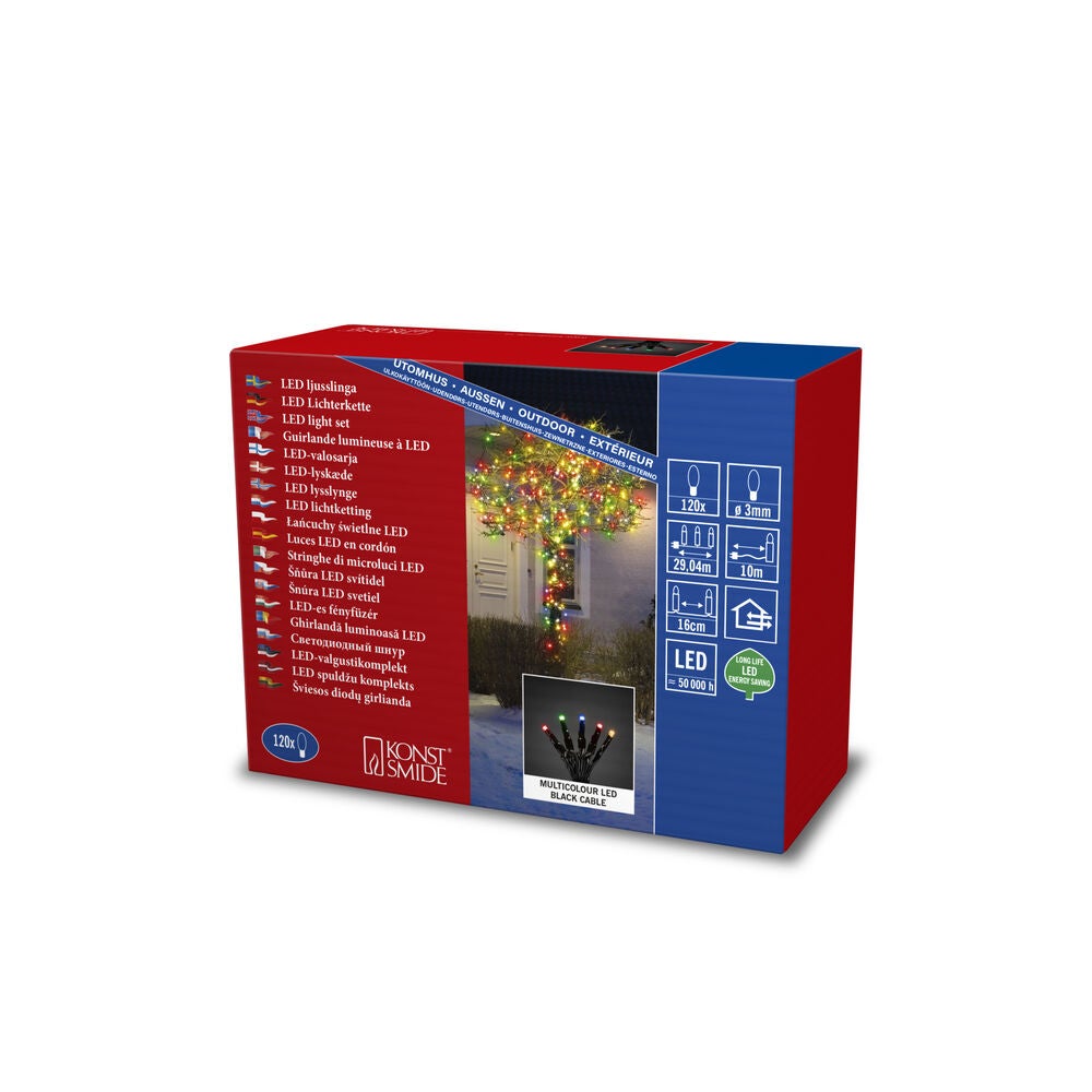 Slinga 120 färgade LED