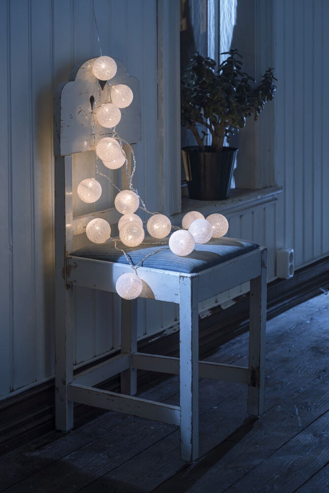 Lightset balls 16L Wh/pink/red