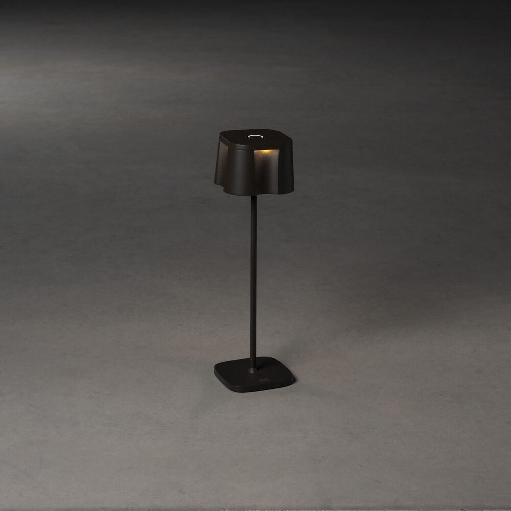 Nice bordslampa svart USB