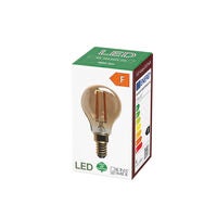Glödlampa E14 LED P45 amber