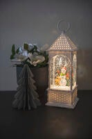 B/O Snowman&Tree LED