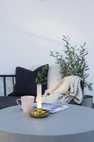 Biarritz bordslampa silver USB