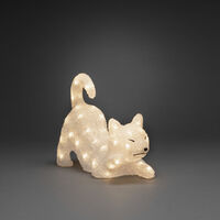 Acrylic Cat 35cm LED