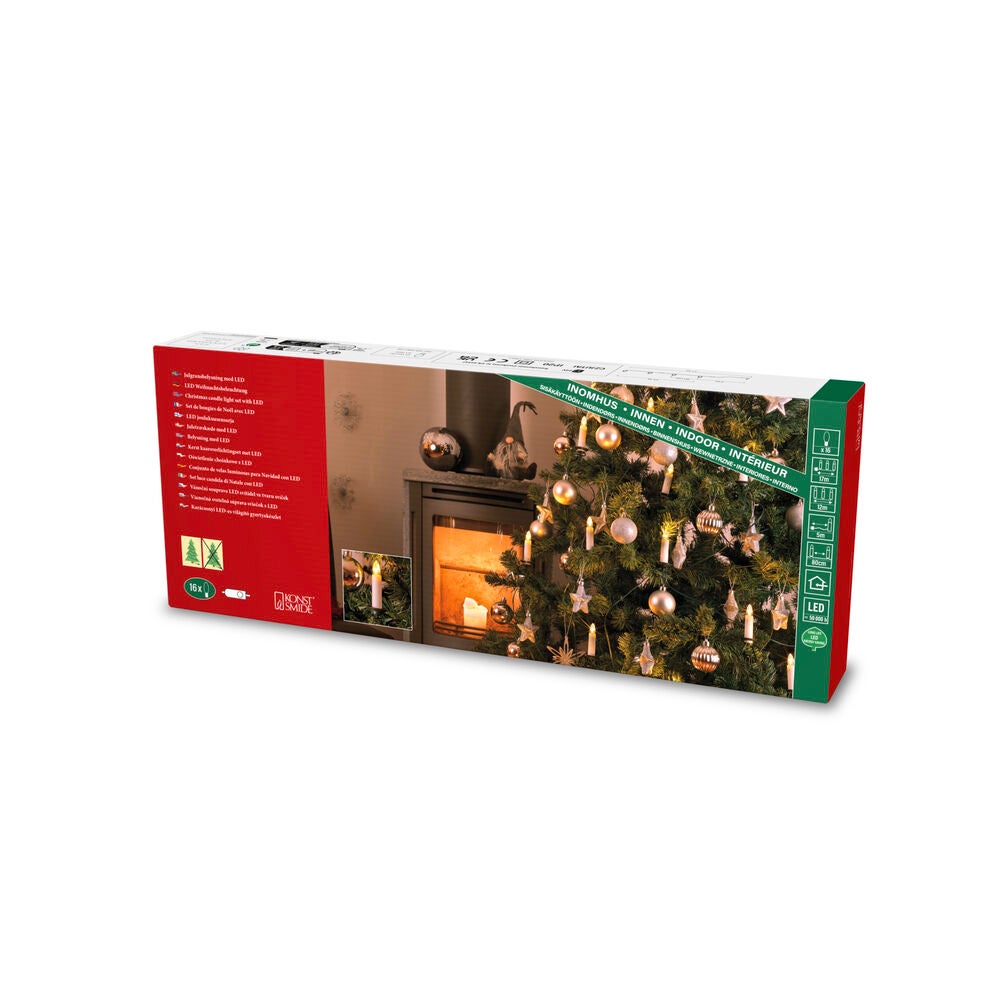 Julgransbelysning 16  DC LED