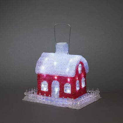 Acrylic Bird Feed House LED