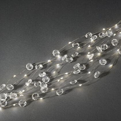 LED Diamantenlametta Sträng