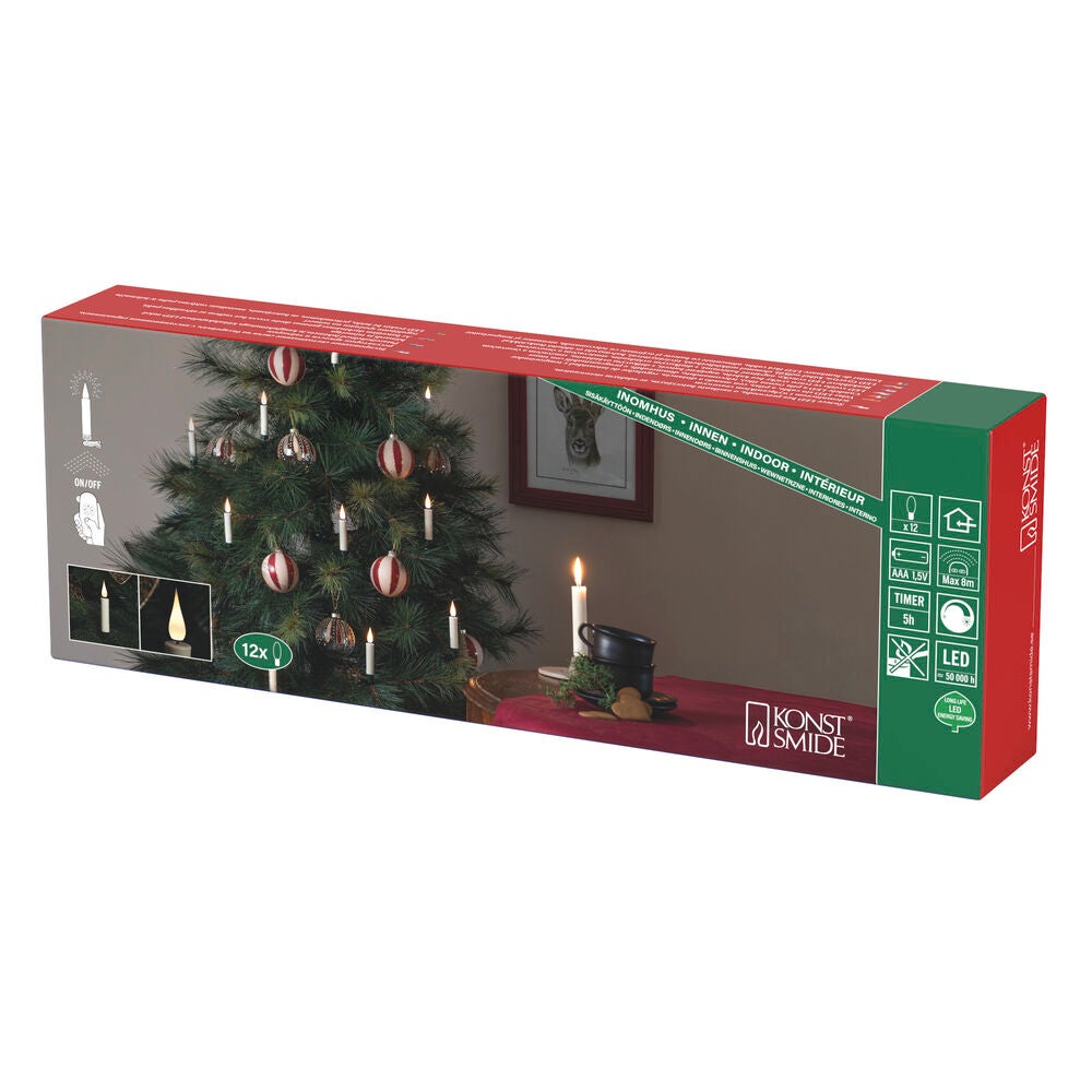 Julgransbelysning 12 LED