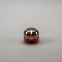 Ljus med glasdekoration LED