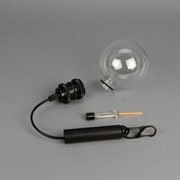 Uppladdningsbar enkel lampa