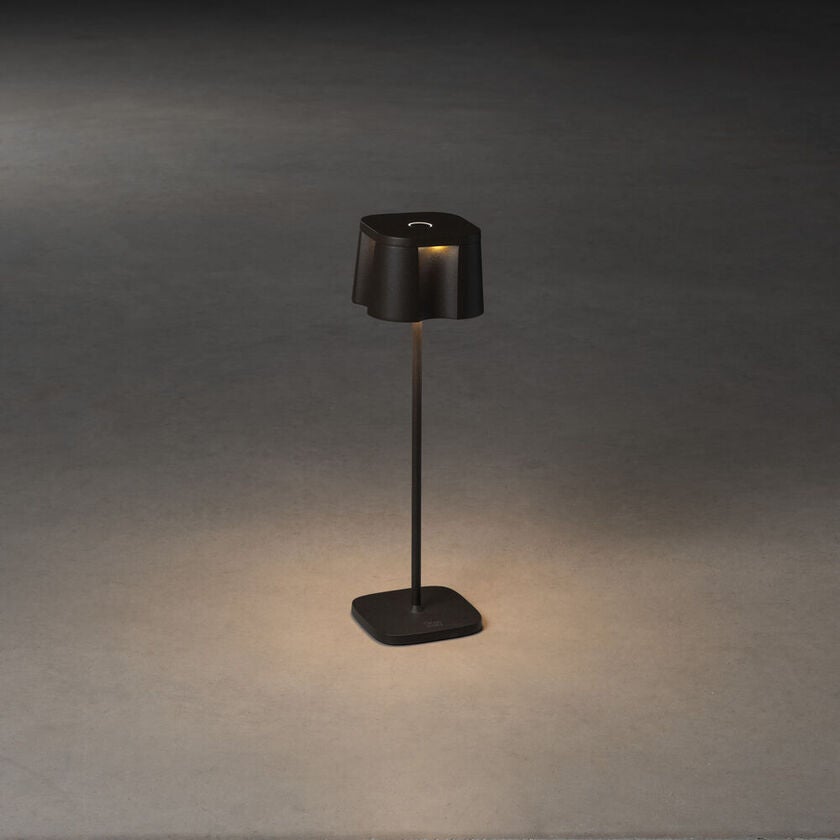 Nice bordslampa svart USB