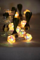 Dekolichterkette, 10 warmweiße