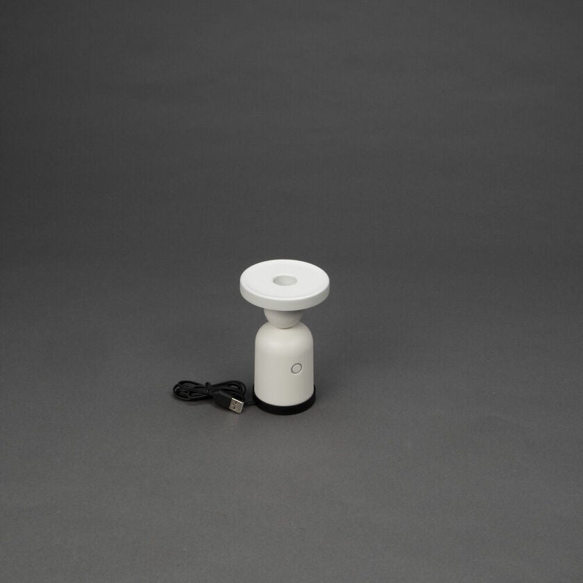 Nantes bordslampa USB Vit