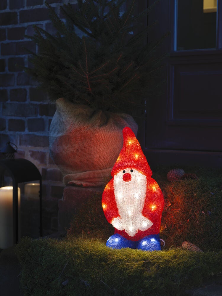 Acrylic Santa 36cm 32 LED