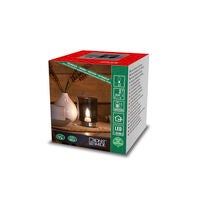 Laddbart glasljus. LED