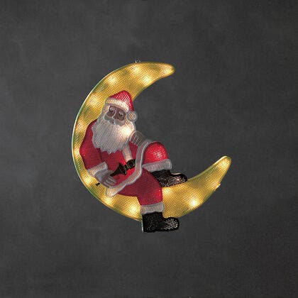 Santa/Moon Silhouette 20 LED