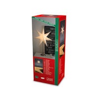 Paper star 7 points 52x67cm