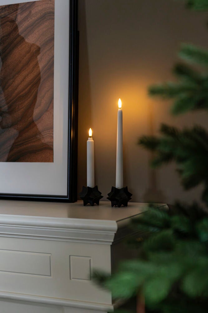 B/O Plastik-LED-Kerze Sets