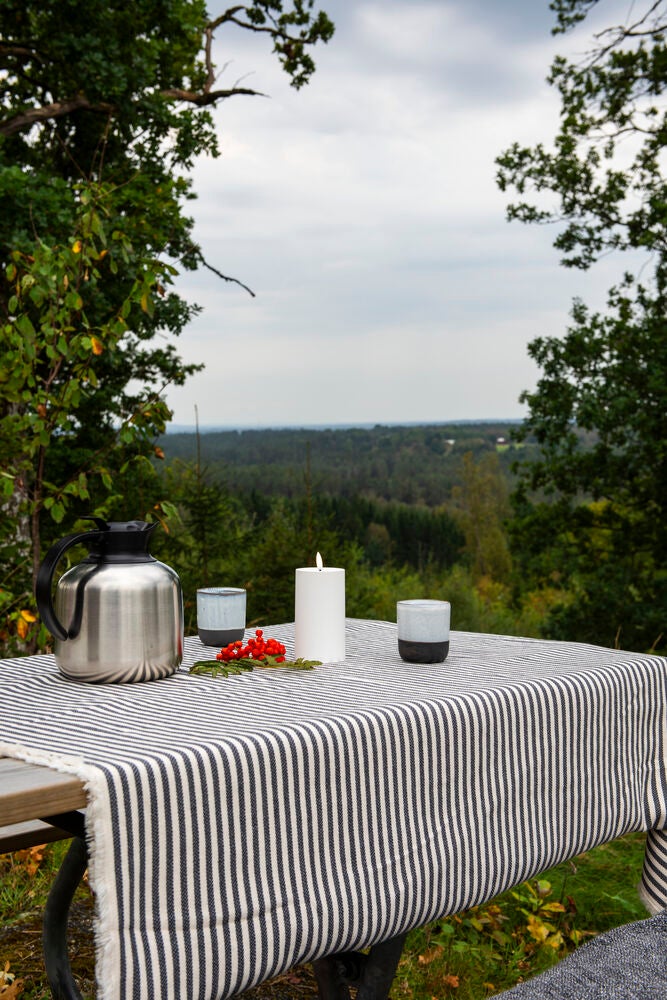 LED candle Beige 12cm 2xAA