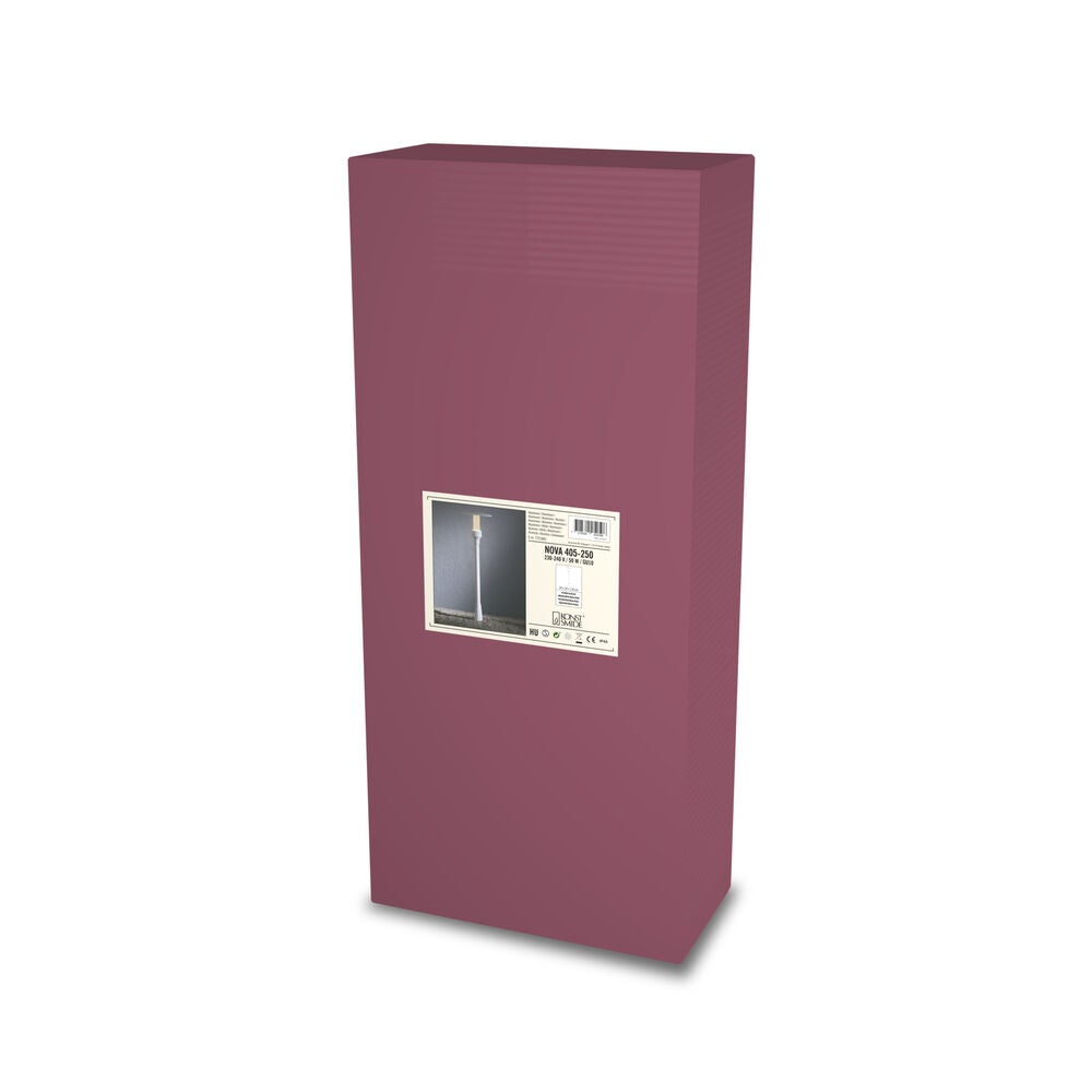 Nova Matt White Post Light