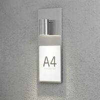 Modena Big Info Wall Light S.S