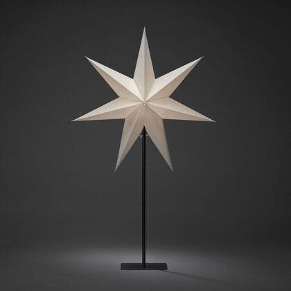 Standing Paper Star White 80cm