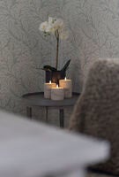 B/O cement candle light LED