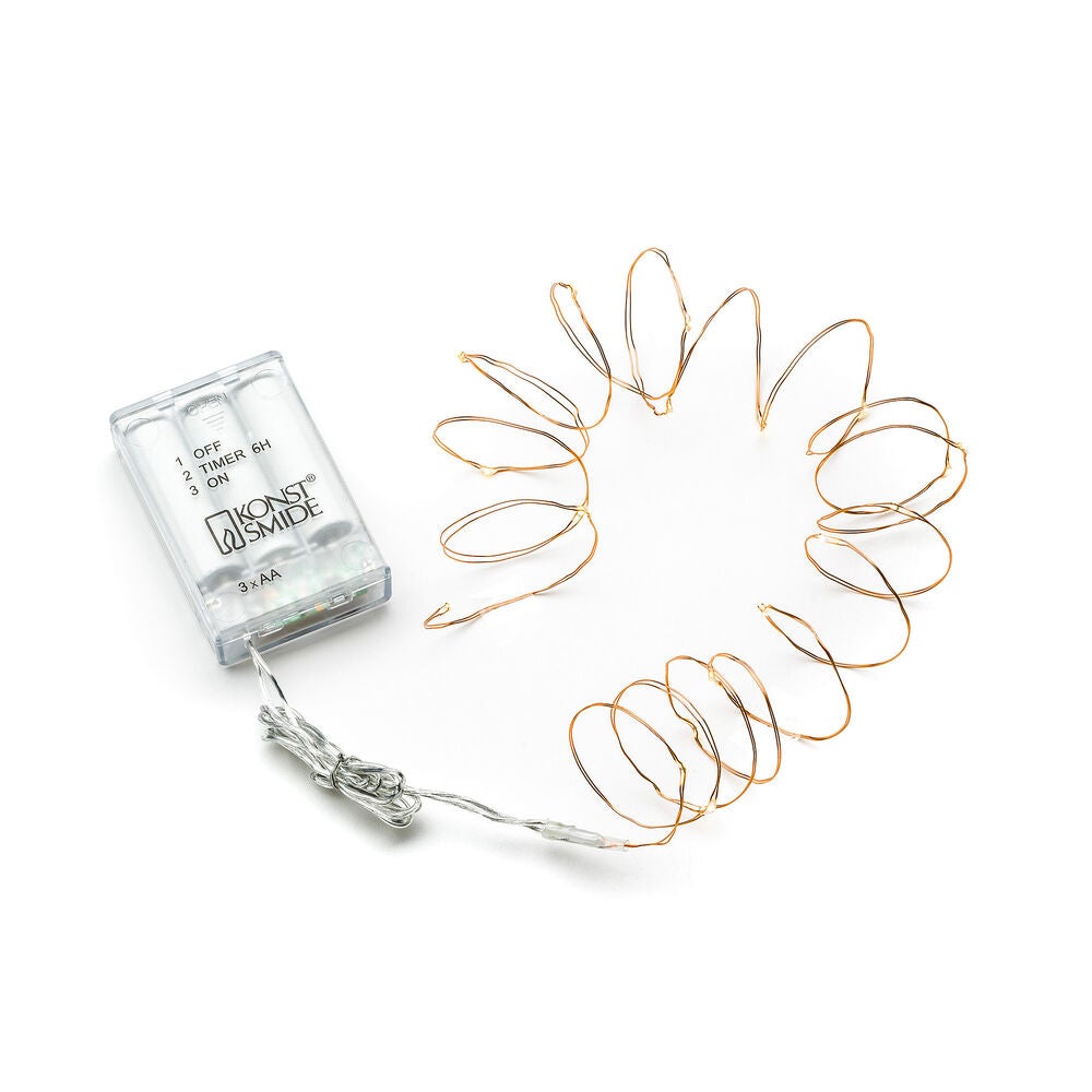 Micro LED Lichterkette, 6h Tim