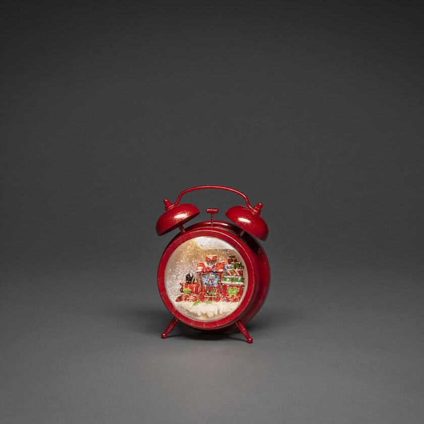Water Lantern Clock with Train