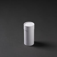 LED Kerze in Zylinder, weiss,