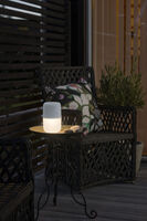 Assisi solcell/USB LED grön