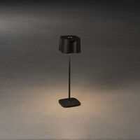 Nice bordslampa svart USB