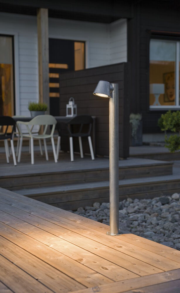 Trieste trädgårdsstolpe GU10