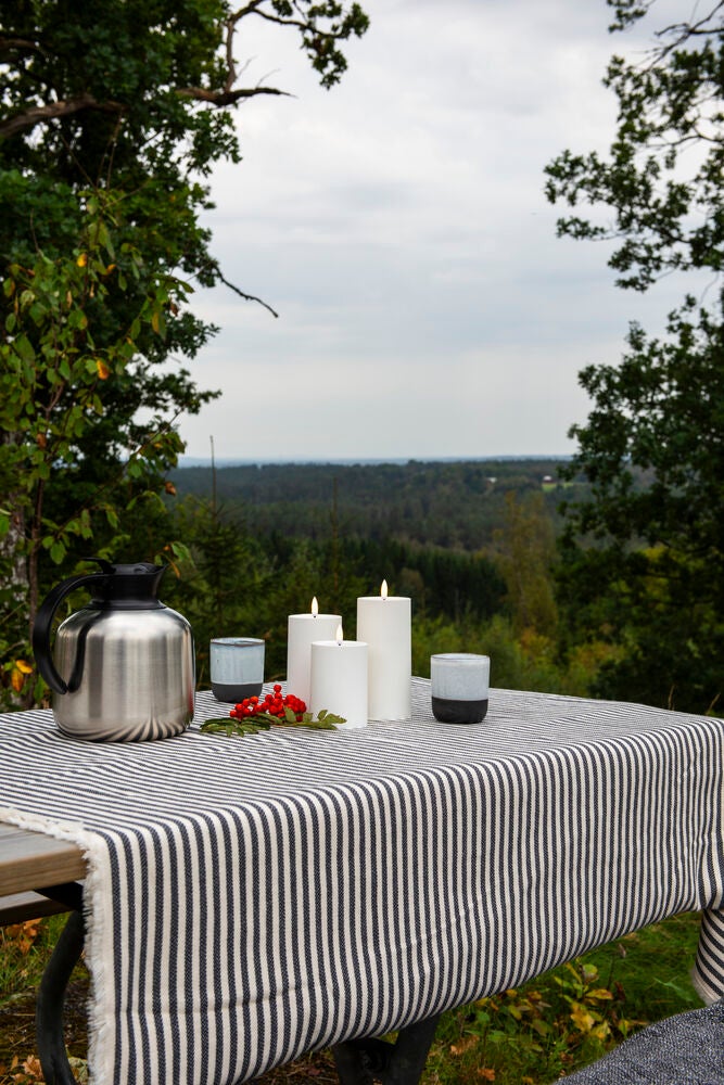 Blockljus LED vit 15cm