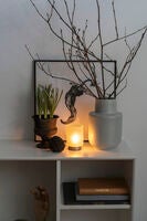 LED Kerze, gemustertes mattes 