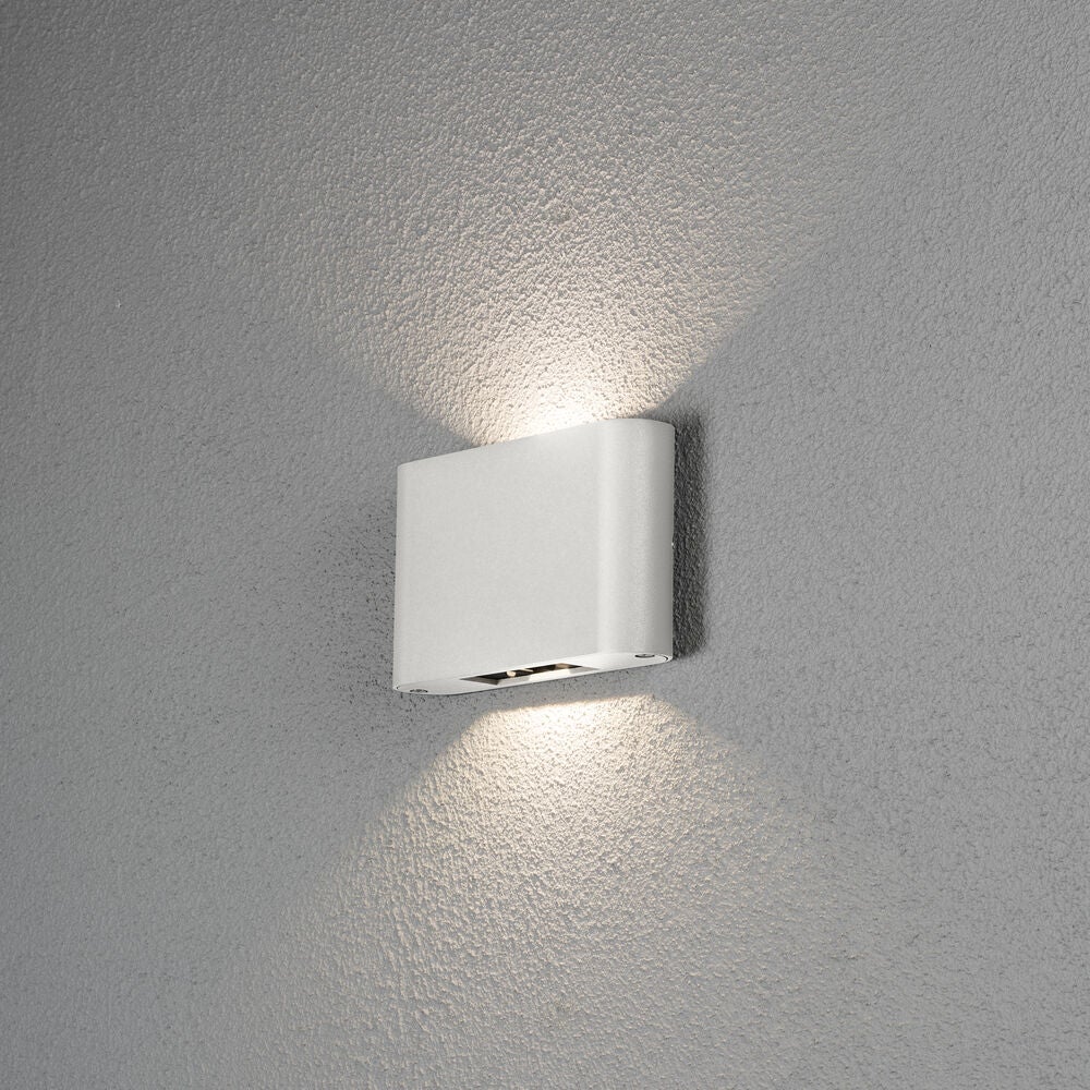 Chieri vägglykta 2x6W LED vit