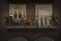 B/O Slinga 10 LED, Solpanel