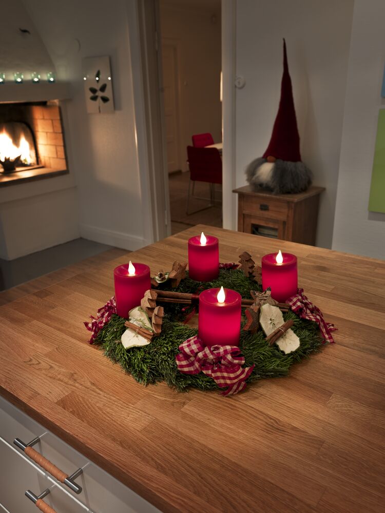 Lightset 4 LED candles