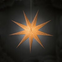 9 Point Paper Star White