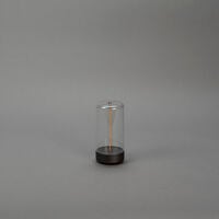 Edison XS bordslampa M.Grå USB